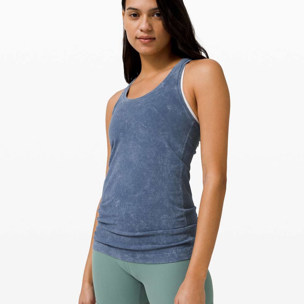 Lululemon Cool Racerback II *Dye
Washed Ink Blue